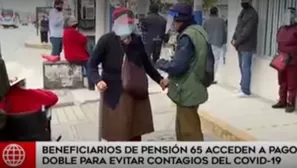 Pensión 65. Foto-Video: América Noticias