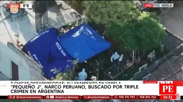 Pequeño J, narco peruano, buscado por triple crimen en Argentina. Foto: Unidad de investigación