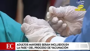 COVID-19: Adultos mayores serán incluidos en la primera fase de vacunación contra el coronavirus. Video: América