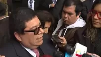 &quot;Este proceso reci&eacute;n comienza&quot;, dijo el abogado. (Foto: Captura/Video: Canal N)