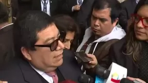 &quot;Este proceso reci&eacute;n comienza&quot;, dijo el abogado. (Foto: Captura/Video: Canal N)