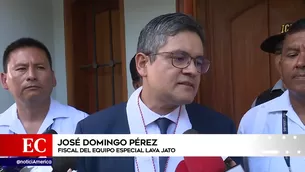 Fiscal José Domingo Pérez se refirió a Alan García. América Noticias