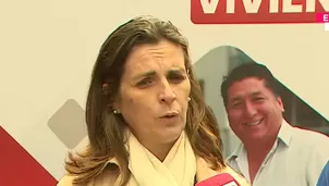 La titular del sector Vivienda expresó su más profundo pésame a las familias. / Video: Canal N