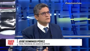 Fiscal José Domingo Pérez Gómez. 