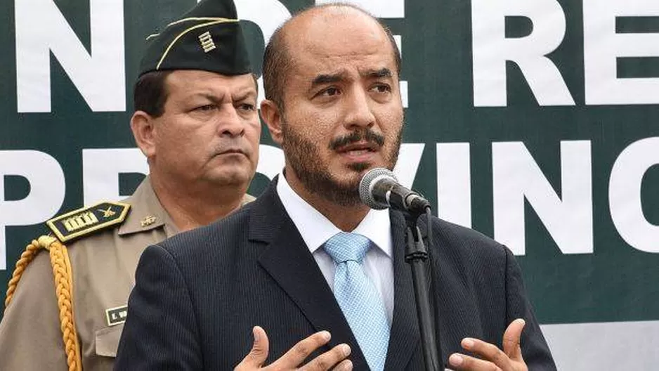 José Luis Pérez Guadalupe, ministro del Interior. Foto: archivo El Comercio.