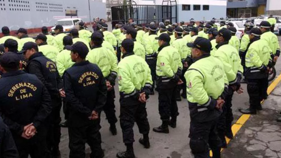 MML plantea que serenos porten armas no letales. Foto: radionacional.com.pe