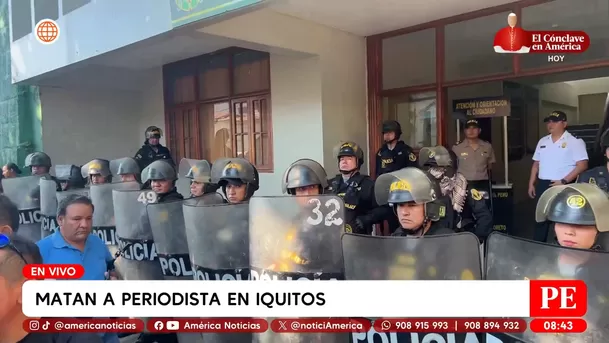 Matan a periodista en Iquitos. Foto: América Noticias