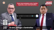 Peritaje confirma voz de Santiváñez en audio comprometedor
