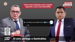 El otro peritaje a Santivañez. Foto y video: Cuarto Poder