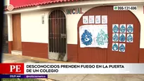 Ataque a colegio en La Perla. Foto y video: América Noticias