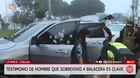 La Perla: Testimonio de hombre que sobrevivió a balacera es clave