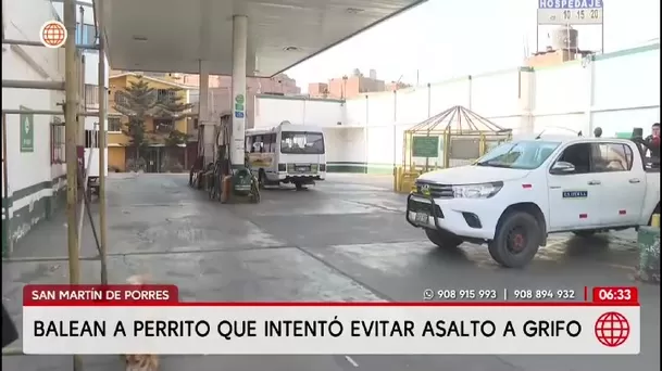 Choco fue baleado por delincuentes al intentar evitar asalto en SMP/ América Noticias