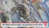 Tras persecución capturan a banda que asaltaba en mercados