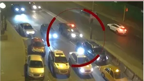 Persecución en Ate y Santa Anita terminó con choque contra Serenazgo. Foto y video: América Noticias