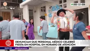 Vecinos de Huaycán denunciaron la realización de una fiesta en plena hora de atención / Fuente: América Noticias