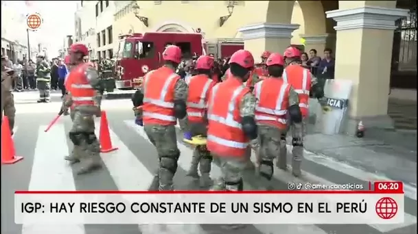 Se confirmó la ejecución del Segundo Simulacro Nacional Multipeligro para el viernes 14 de agosto a las 3:00 de la tarde/ América Noticias