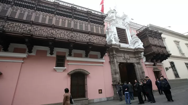Cancillería peruana. Foto: Andina Cancillería peruana. Foto: Andina