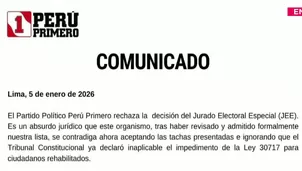 El JEE declaró fundadas tachas contra Mario Vizcarra y rechazó su inscripción presidencial. Video: Canal N