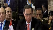 Vizcarra participa de la XXVI Cumbre Iberamericana en Guatemala. Foto y video: América Noticias