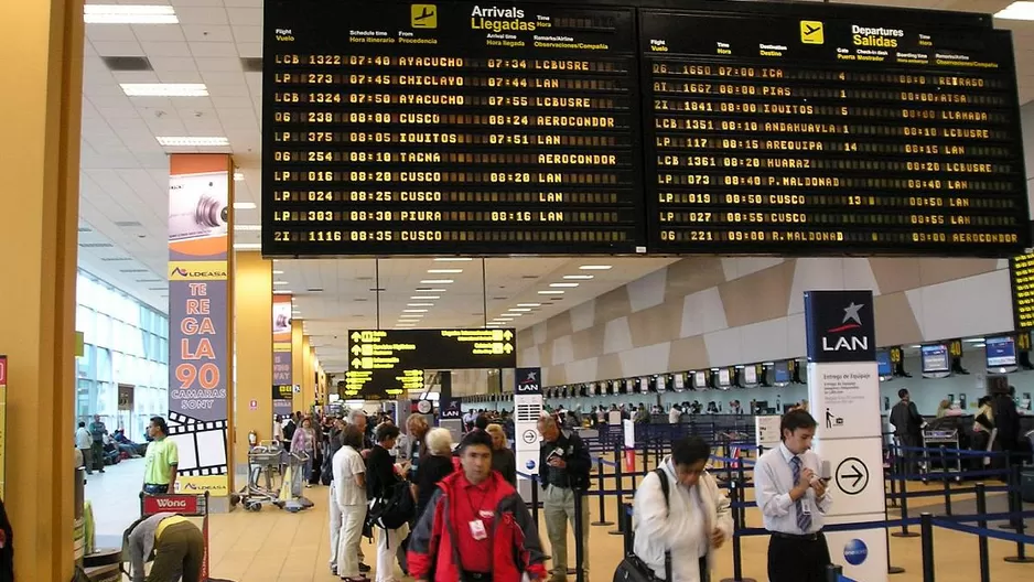 Aeropuerto Jorge Chávez. Foto: perupress.com