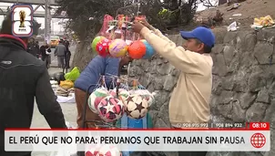 El Perú que no se detiene está formado por trabajadores que siguen activos / Video: América Noticias