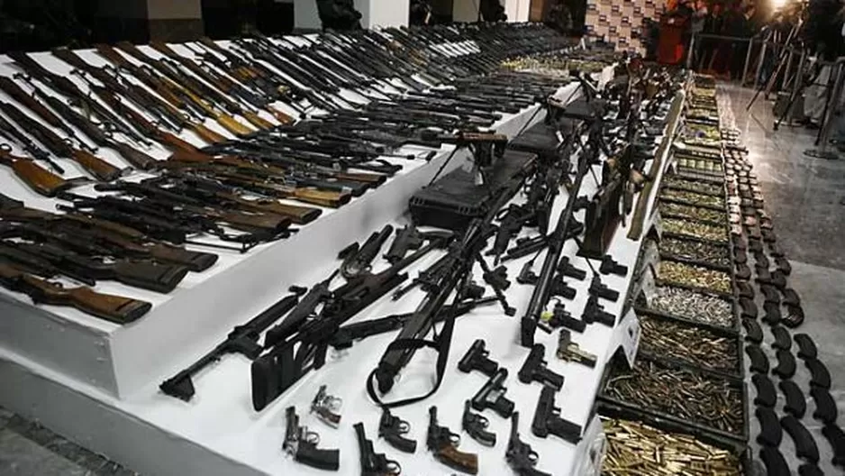 Venta legal de armas. Foto: Perú21