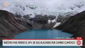 Perú en riesgo de aluviones por colapso de glaciares. Foto y video: América Noticias