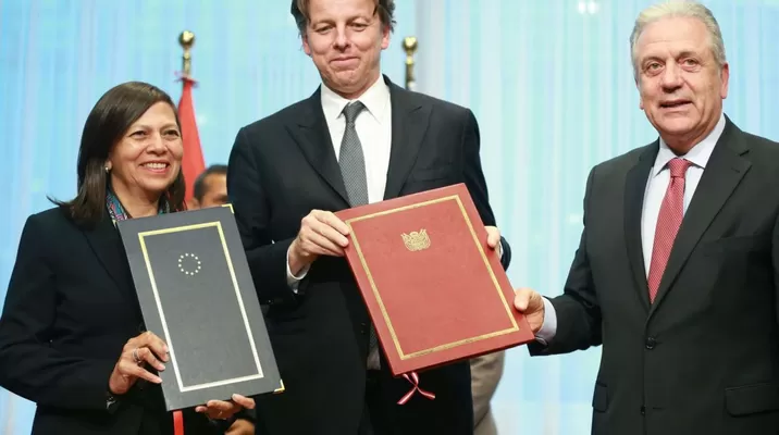 Visa Schengen. Foto: Andina