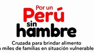 La campaña “Por un Perú sin hambre” inició este viernes 19. Foto: Teletón