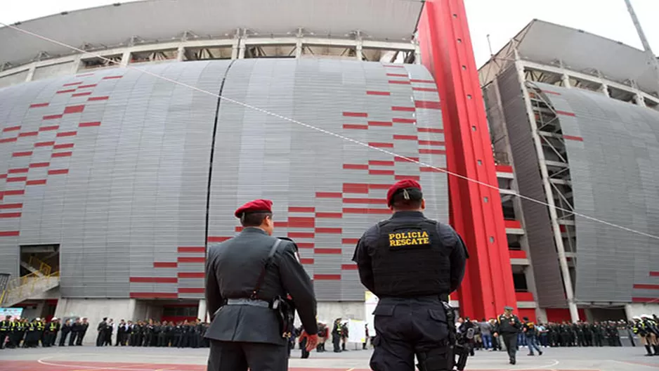 1500 policías resguardarán el partido Perú vs. Argentina. Foto: Andina