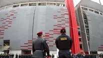 Policías resguardarán exteriores del estadio. Foto: tvperu.gob.pe