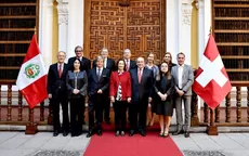 Perú y Suiza analizan acuerdo para repatriación de dinero de actos ilícitos - Noticias de repatriaciones