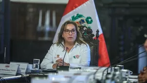 Perú ya suma más de 4,400 homicidios con Boluarte. Foto y video: Canal N/Presidencia