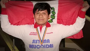 Diego Lázaro, estudiante peruano