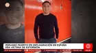 Peruano muerto en explosión en España era extorsionado en Perú