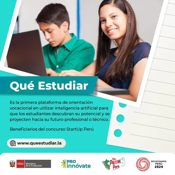 Peruanos desarrollan plataformas y aplicaciones móviles para potenciar la educación. Fotos: X ProInnóvate