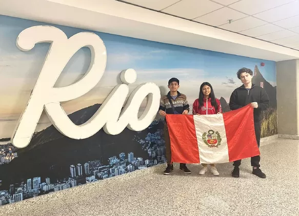 Estudiantes representan a Perú en Olimpiada Internacional de Astronomía en Brasil. Foto: Andina