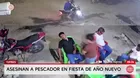 Pescador asesinado durante fiesta de Año Nuevo en Tumbes