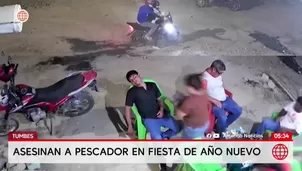 Pescador es asesinado por sicarios durante fiesta de año nuevo en Tumbes. Foto y video: América Noticias