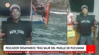Pescador desaparece tras salir del muelle de Pucusana