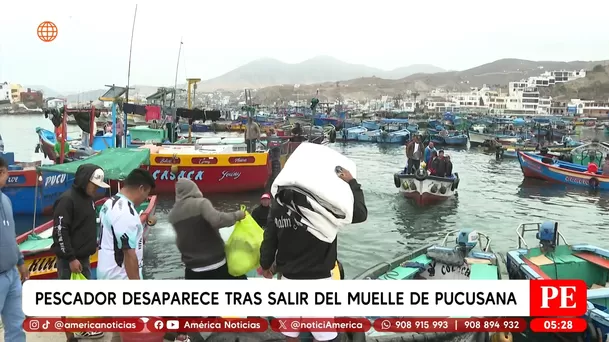 Pescador desaparece tras salir del muelle de Pucusana. Foto: América Noticias