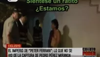 Peter Ferrari en allanamiento a su vivienda. Foto y video: América Noticias