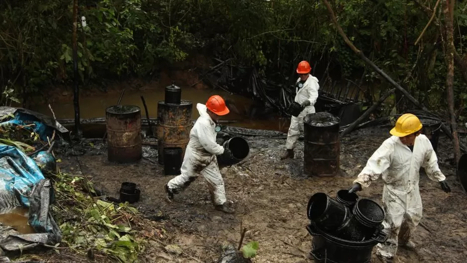 Derrame de petróleo. Foto referencial: Perú 21