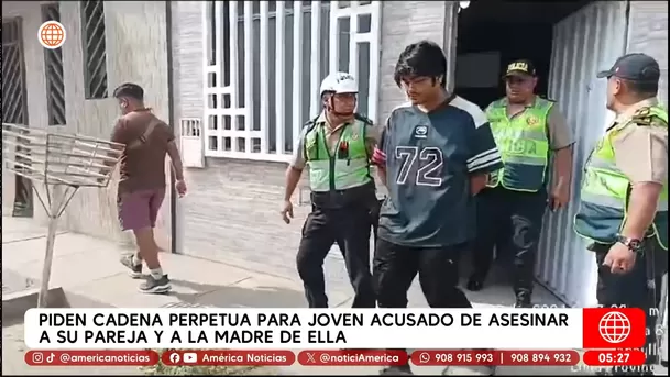 Piden cadena perpetua por doble feminicidio en Carabayllo. Foto: América Noticias