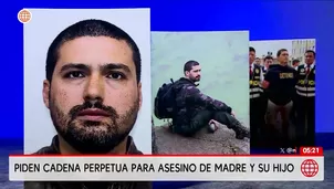 Piden cadena perpetua para Alexis Alcántara por asesinato de su pareja e hijo. Foto y video: América Noticias