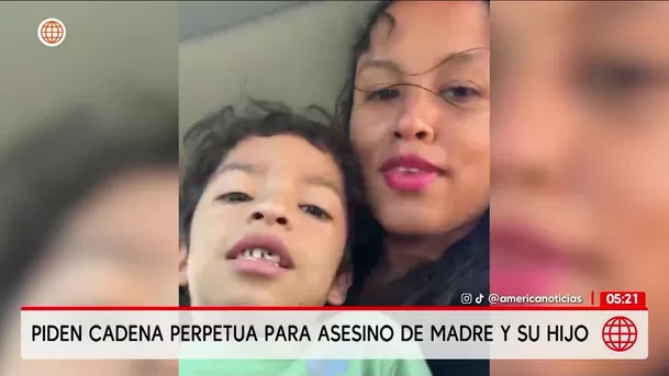 Piden cadena perpetua para Alexis Alcántara por asesinato de su pareja e hijo. Foto: América Noticias