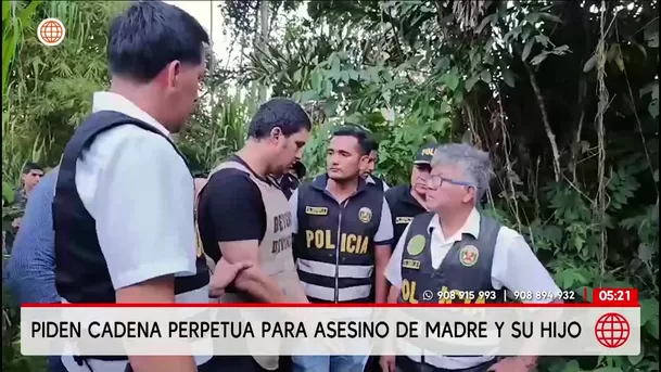 Piden cadena perpetua para Alexis Alcántara por asesinato de su pareja e hijo. Foto: América Noticias Piden cadena perpetua para Alexis Alcántara por asesinato de su pareja e hijo. Foto: América Noticias