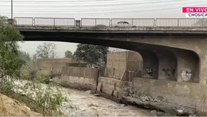 Piden declarar en emergencia a Chosica por crecida del río Rímac. / Video: Canal N