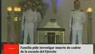 Piden investigar muerte de cadete de escuela del Ejército