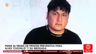 Piden prisión preventiva para alias Cuchillo y su abogada